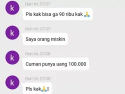 Chat Nawar Harga di Olshop yang Nyaris Bikin Baku Hantam