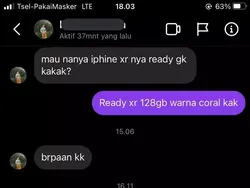 Chat Nawar Harga di Olshop yang Nyaris Bikin Baku Hantam