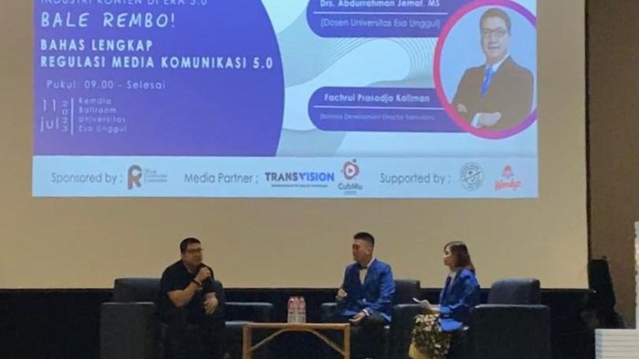 CubMu Bicara di Diskusi Regulasi Media Digital
