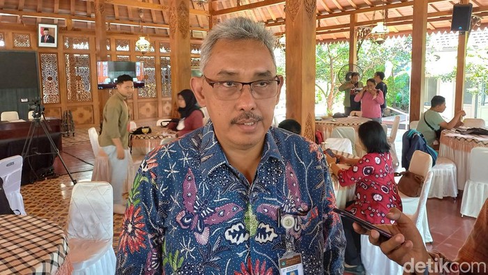 Direktur Kepercayaan terhadap Tuhan Yang Maha Esa (YME) dan Masyarakat Adat Ditjen Kebudayaan Kemdikbudristek, Sjamsul Hadi, di Lodji Gandrung Solo, Rabu (12/7/2023).