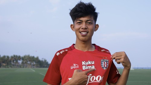 Mohammad Andre Pangestu ikut seleksi Timnas Indonesia U-17.