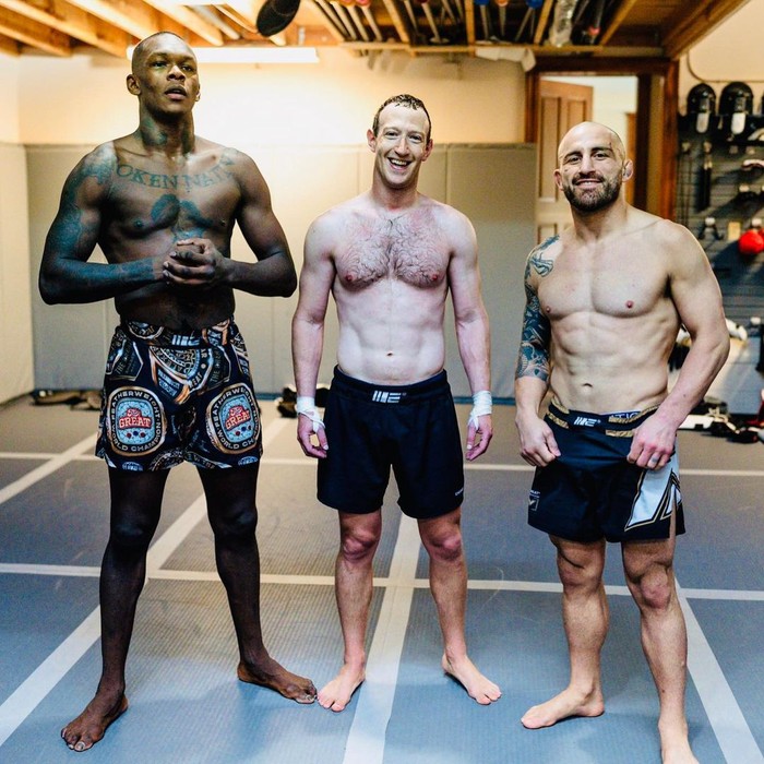 Mark Zuckerberg latihan bareng juara UFC