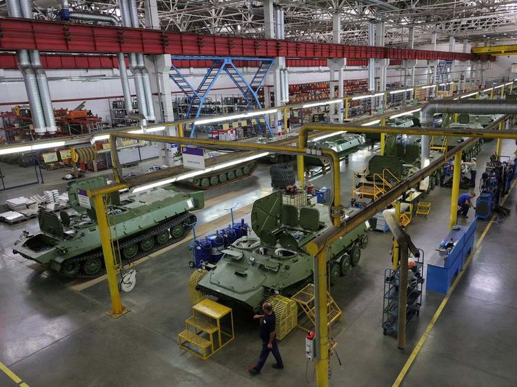 Melihat Pabrik Tank Rusia Untuk Perang dengan Ukraina
