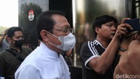 Ia diperiksa sebagai tersangka dalam kasus jual beli perkara di MA.  