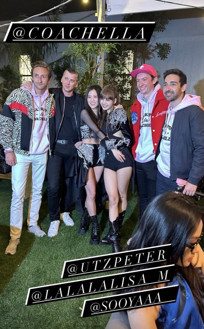 Anak orang terkaya di dunia itu menunjukkan dukungannya untuk BLACKPINK sebagai headliner Coachella 2023. Foto: Instagram