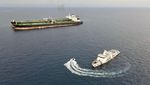 Penampakan Kapal Super Tanker Iran yang Ditangkap Bakamla RI