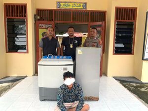 Pria di Aceh Curi Kulkas dan Mesin Cuci untuk Bayar Cicilan Motor Pacar