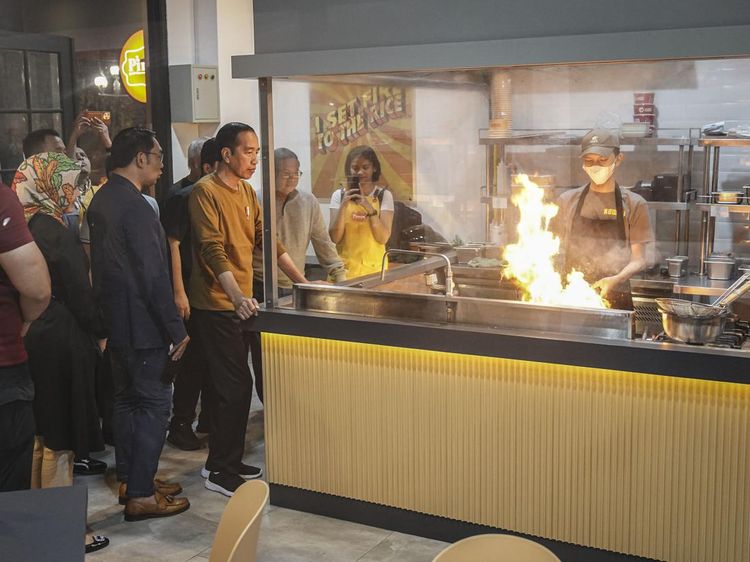 Jokowi Kunjungi Pasar Kreatif Jawa Barat