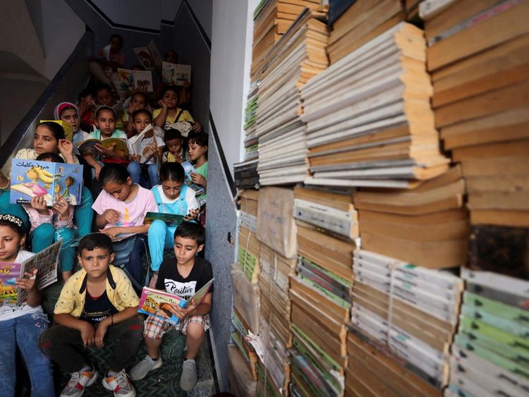 Pria di Mesir Ubah Rumahnya Jadi Perpustakaan Terbuka