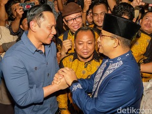 Anies Terima Kasih ke AHY Usai Dijemput Pulang Haji