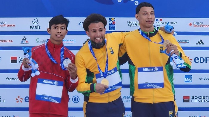 Sprinter Indonesia Saptoyogo Purnomo menjadi runner up Kejuaraan Dunia Para-Atletik 2023 yang berlangsung di Paris, Prancis.