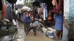 Sungai Yamuna Meluap, Dataran Rendah di New Delhi Kebanjiran