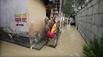 Sungai Yamuna Meluap, Dataran Rendah di New Delhi Kebanjiran