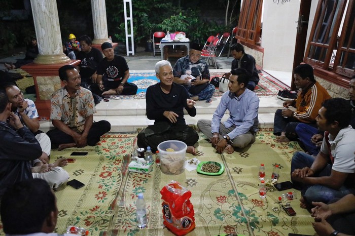 Tampung Aspirasi, Ganjar Menginap di Rumah Warga Desa Kemasan Sukoharjo