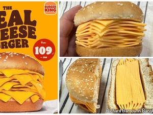 5 Kreasi Burger Nyeleneh Isi Tumpukan Keju hingga Rasa Daging Manusia