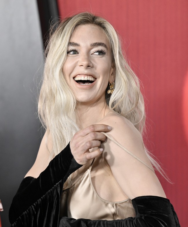 Wajah kaget aktris 35 tahun itu pun tidak bisa ditutupi.  Foto: Evan Agostini/Invision/AP/Evan Agostini