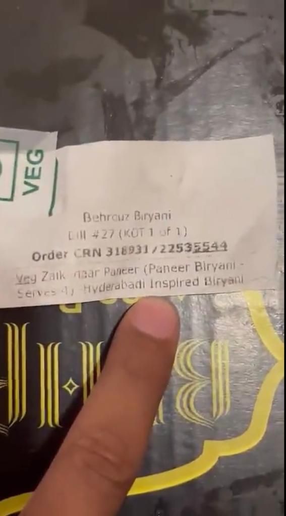 Viral Pesanan Nasi Biryani Keluarga Vegetarian Salah, Isinya Daging Ayam!