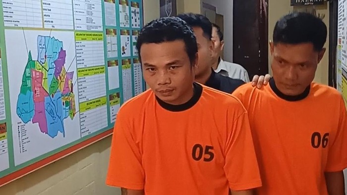 2 tunawisma yang curi dan jual dokumen PT KAI di Bandar Lampung. (Foto: Istimewa)