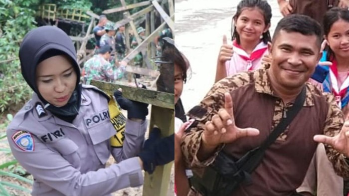 Aipda Charles dan Brigadir Fitriani