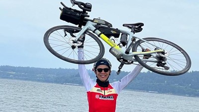 Apresiasi Untuk Dzaki Wardana Usai Berlaga di Trans AM Bike Race AS