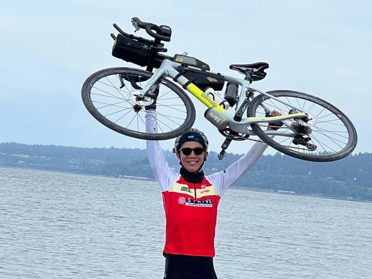 Apresiasi Untuk Dzaki Wardana Usai Berlaga di Trans AM Bike Race AS