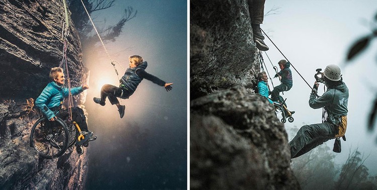 Di balik foto kreatif