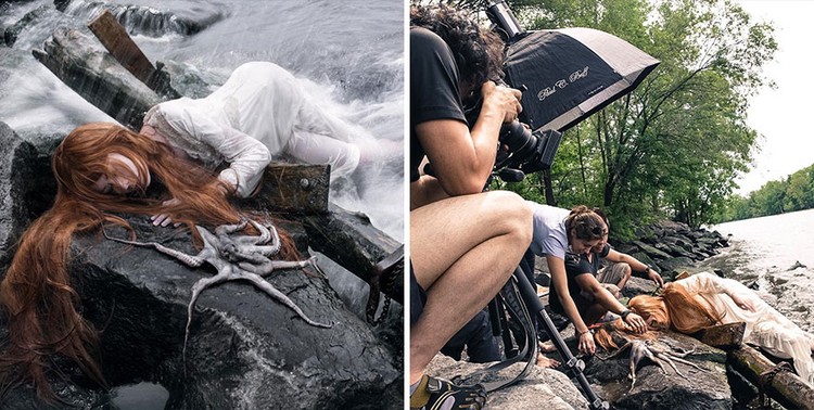 Di balik foto kreatif