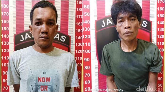 Dua perampok sadis yang menyayat tubuh pelajar di Tapteng.