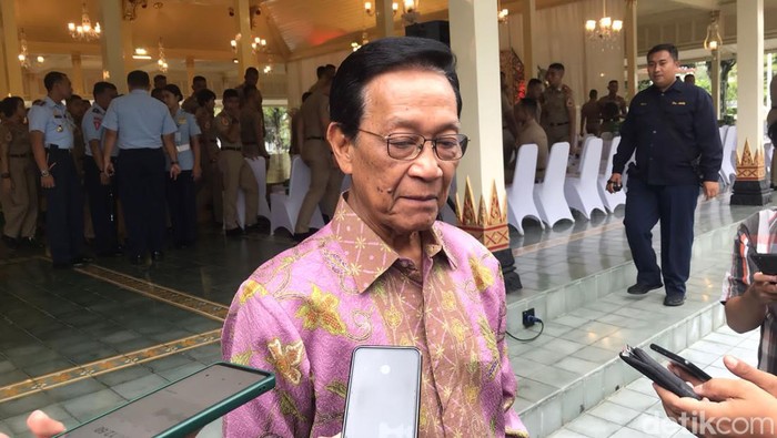 Gubernur DIY Sri Sultan Hamengku Buwono X, Kamis (13/7/2023).