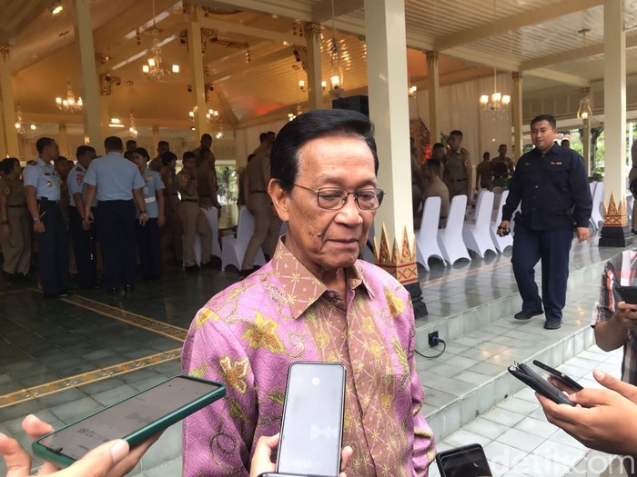 Gubernur DIY Sri Sultan Hamengku Buwono X, Kamis (13/7/2023).
