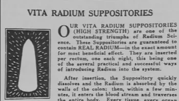 Orang-orang menaruh supositoria radioaktif ke bokong mereka. Foto: Creative Commons via BuzzFeed  