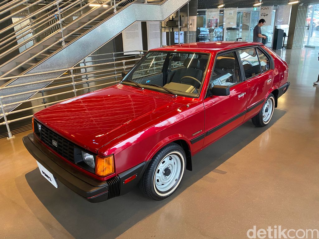 Hyundai Pony di Hyundai Motorstudio Seoul