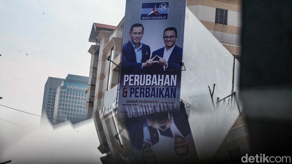 Ini Baliho Anies-AHY Perubahan & Perbaikan yang Ramai Bermunculan