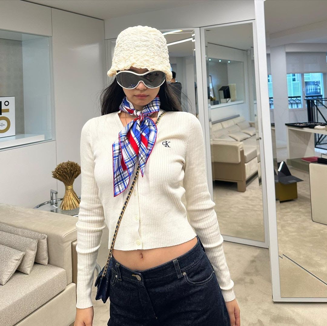 Jennie BLACKPINK Khăn bandana