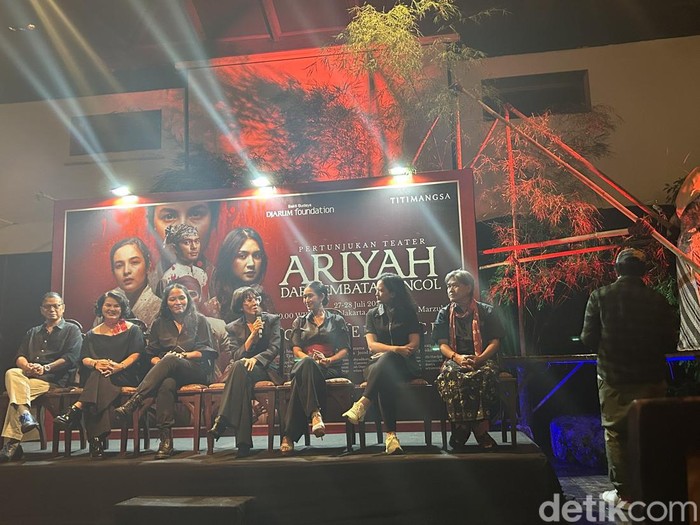 Jumpa Pers Teater Ariyah dari Jembatan Ancol