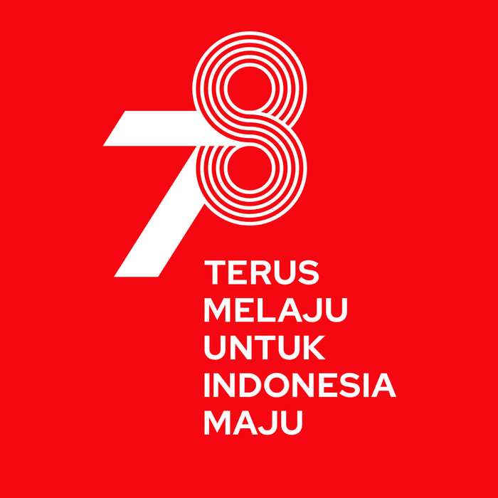 Logo HUT ke-78 RI