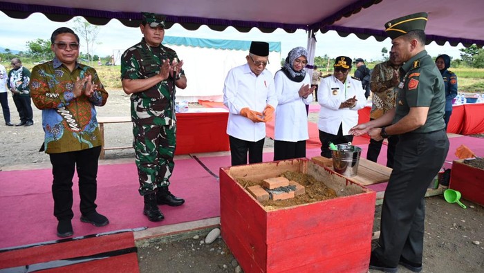 Maruf Amin di Papua Tengah (dok. Setwapres)