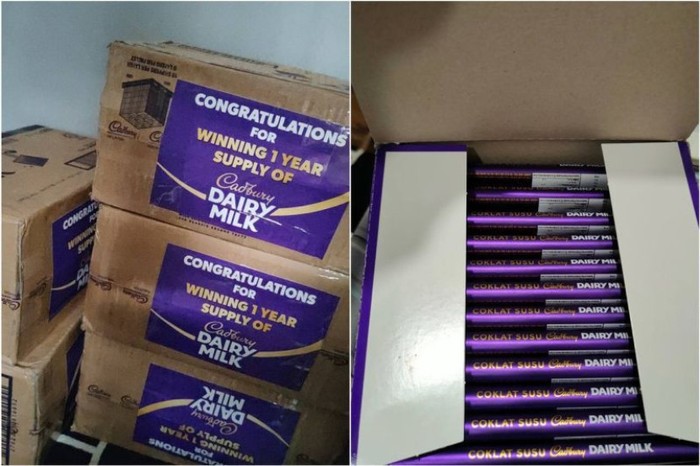 Modal Rp 19 Ribu, Pria Ini Dapat Hadiah Stok Cokelat Selama Setahun!