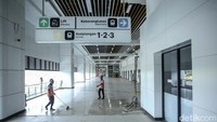 Pembangunan stasiun tiga lantai ini dikebut menjelang uji coba 18 Agustus mendatang.  