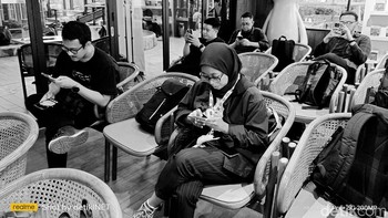 Menggunakan filter Lonely Planet - Tranquil. Foto: Adi Fida Rahman/detikINET