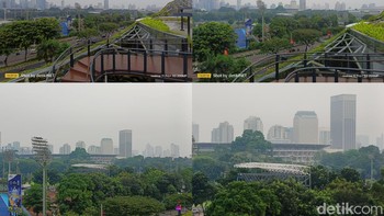 Kemampuan zoom 0,6, 1x, 2x dan 4x. Hasil zoom 4x terlihat detail. Foto: Adi Fida Rahman/detikINET