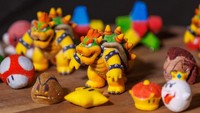 Beragam bentuk permen dan coklat bisa dibuat dalam bentuk 3D.  
