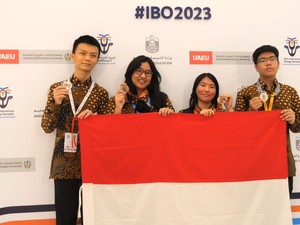 Siswa Peraih Medali IBO 2023 Juga Dapat Beasiswa Kemendikbudristek