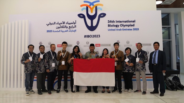 Siswa peraih medali IBO ke-34 2023 Siswa peraih medali IBO ke-34 2023