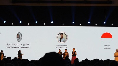 Potret Siswa Indonesia Raih Medali Olimpiade Internasional di Uni Emirat Arab