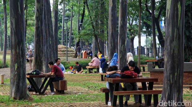 Tebet Eco Park meraih penghargaan dari Design Singapore Council. Begini suasana taman yang direvitalisasi di era Gubernur DKI Jakarta Anies Baswedan tersebut.