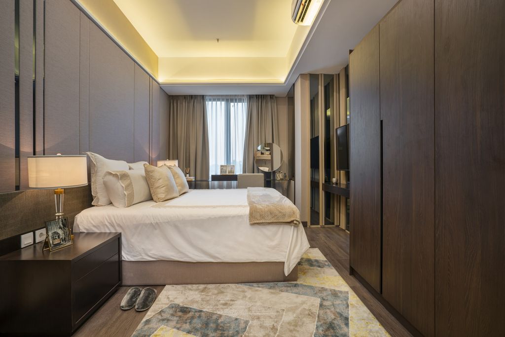 Tampilan interior kamar