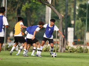 Tim U-17 Siap Hadapi Barcelona Juvenil A-Kashima Antlers di Bali