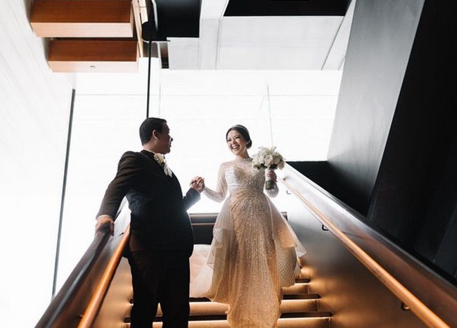 Dan inilah momen bahagia Tina Toon dan Daniel.   Tina sendiri selama ini jarang posting tentang kedekatannya dengan Daniel. Foto: dok. Instagram/@tinatoon101