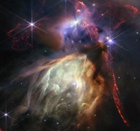 The Rho Ophiuchi cloud complex, the closest star-forming region to Earth, is seen in a composite of separate exposures acquired by the James Webb Space Telescope using the NIRCam instrument released July 12, 2023.   NASA, ESA, CSA, STScI, Klaus Pontoppidan and Alyssa Pagan/Handout via REUTERS THIS IMAGE HAS BEEN SUPPLIED BY A THIRD PARTY.